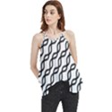 Diagonal Stripe Pattern Flowy Camisole Tank Top View1