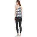 Diagonal Stripe Pattern Flowy Camisole Tank Top View2
