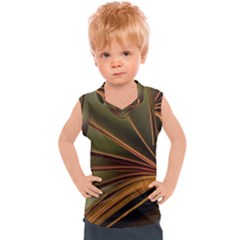 Book Screen Climate Mood Range Kids  Sport Tank Top