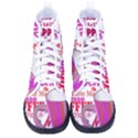 Coffee Cup Lettering Coffee Cup Men s High-Top Canvas Sneakers View1