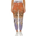 Adventure Time Cartoon Landscape Trees Women s Cropped Drawstring Pants View1