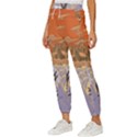 Adventure Time Cartoon Landscape Trees Women s Cropped Drawstring Pants View2