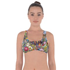 Cartoon Characters Tv Show  Adventure Time Multi Colored Got No Strings Sports Bra