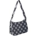 Pattern Vector Halftone Wallpaper Zip Up Shoulder Bag View1