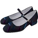 Glass Scifi Violet Ultraviolet Women s Mary Jane Shoes View2
