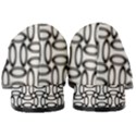 Ellipse Pattern Ellipse Dot Pattern Women s Classic Loafer Heels View4