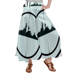 Ship Target Destroyer Warship Women s Satin Palazzo Pants