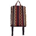 Textile Pattern Abstract Fabric Buckle Everyday Backpack View3