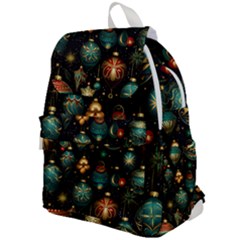 Christmas Ornaments Top Flap Backpack by Modalart
