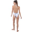 Feet Toes Foot Barefoot Footprint Backless Halter One Piece Swimsuit View2