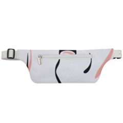 Feet Toes Foot Barefoot Footprint Active Waist Bag