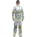 Thistle Alpine Flower Flower Plant Men s Long Sleeve Satin Pajamas Set View2