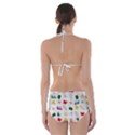 Snail Butterfly Pattern Seamless Cut-Out One Piece Swimsuit View2