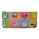 Owls Pattern Abstract Art Desenho Vector Cartoon Handbag Organizer View3