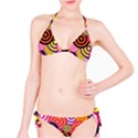 Abstract Circles Background Retro Classic Bikini Set View1