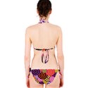 Abstract Circles Background Retro Classic Bikini Set View2