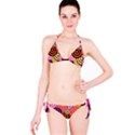 Abstract Circles Background Retro Classic Bikini Set View3