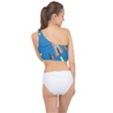 Rocket Spaceship Space Travel Nasa Spliced Up Bikini Top  View2