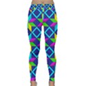 Pattern Star Abstract Background Classic Yoga Leggings View1