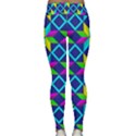 Pattern Star Abstract Background Classic Yoga Leggings View2
