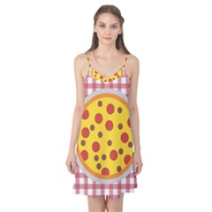 Pizza Table Pepperoni Sausage Camis Nightgown  by Ravend