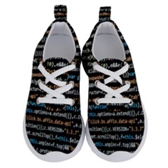 Close Up Code Coding Computer Running Shoes by Amaryn4rt