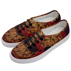 Light Picture Cotton Buds Women s Classic Low Top Sneakers