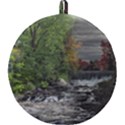 Landscape Summer Fall Colors Mill Round Trivet View1