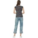 Full Frame Shot Of Abstract Pattern Women s Raglan Cap Sleeve T-Shirt View2