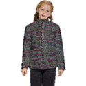 Full Frame Shot Of Abstract Pattern Kids  Puffer Bubble Jacket Coat View1