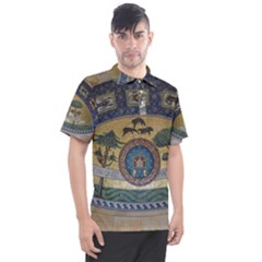 Peace Monument Werder Mountain Men s Polo T-shirt