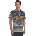 Peace Monument Werder Mountain Men s Polo T-Shirt View1