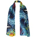 Adventure Time Art Starry Night Van Gogh Lightweight Scarf  View1