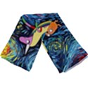 Adventure Time Art Starry Night Van Gogh Lightweight Scarf  View3