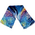 Mount Fuji Art Starry Night Van Gogh Lightweight Scarf  View3