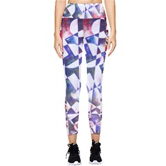 Abstract Art Work 1 Pocket Leggings 
