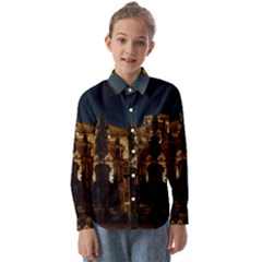 Dresden Semper Opera House Kids  Long Sleeve Shirt