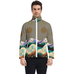 Surreal Art Psychadelic Mountain Men s Bomber Jacket