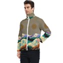 Surreal Art Psychadelic Mountain Men s Bomber Jacket View3