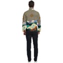 Surreal Art Psychadelic Mountain Men s Bomber Jacket View4