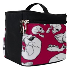 Terrible Frightening Seamless Pattern With Skull Make Up Travel Bag (small) by Bedest