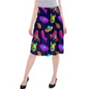 Space Pattern Midi Beach Skirt View1