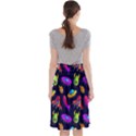 Space Pattern Midi Beach Skirt View2