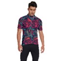 Vintage Flash Tattoos Designs Seamless Pattern Men s Short Sleeve Cycling Jersey View3