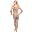 Seamless Pattern With Flower Bird Layered Top Bikini Set View2