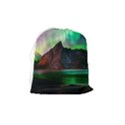 Aurora Borealis Nature Sky Light Drawstring Pouch (Medium) View2
