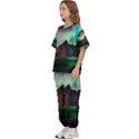 Aurora Borealis Nature Sky Light Kids  T-Shirt and Pants Sports Set View2