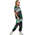 Aurora Borealis Nature Sky Light Kids  T-Shirt and Pants Sports Set View3