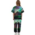 Aurora Borealis Nature Sky Light Kids  T-Shirt and Pants Sports Set View4