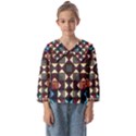 Symmetry Geometric Pattern Texture Kids  Sailor Shirt View1